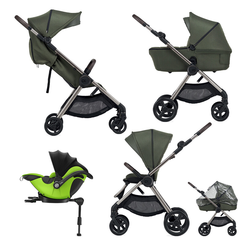 ANEX -  Kočík kombinovaný IQ Richi premium + KIDDY Evoluna i-size 2 + základňa