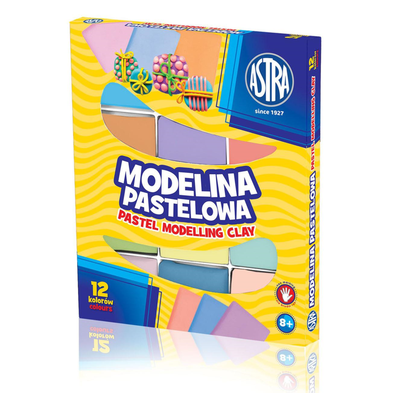 Obrázok ASTRA -  Modelovacia hmota do rúry ASTRA MODELINA pastelová 12ks, 304118007