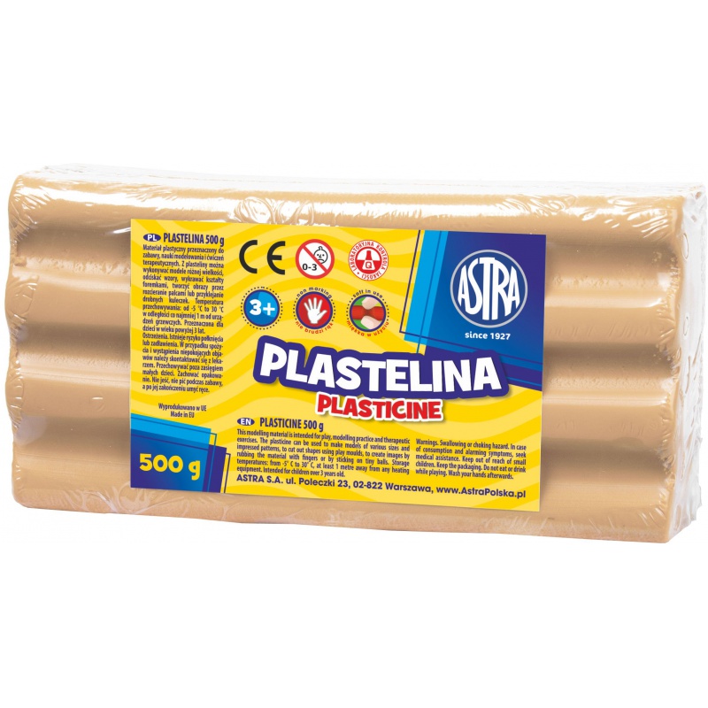 ASTRA - Plastelína 500g Telová, 303117004