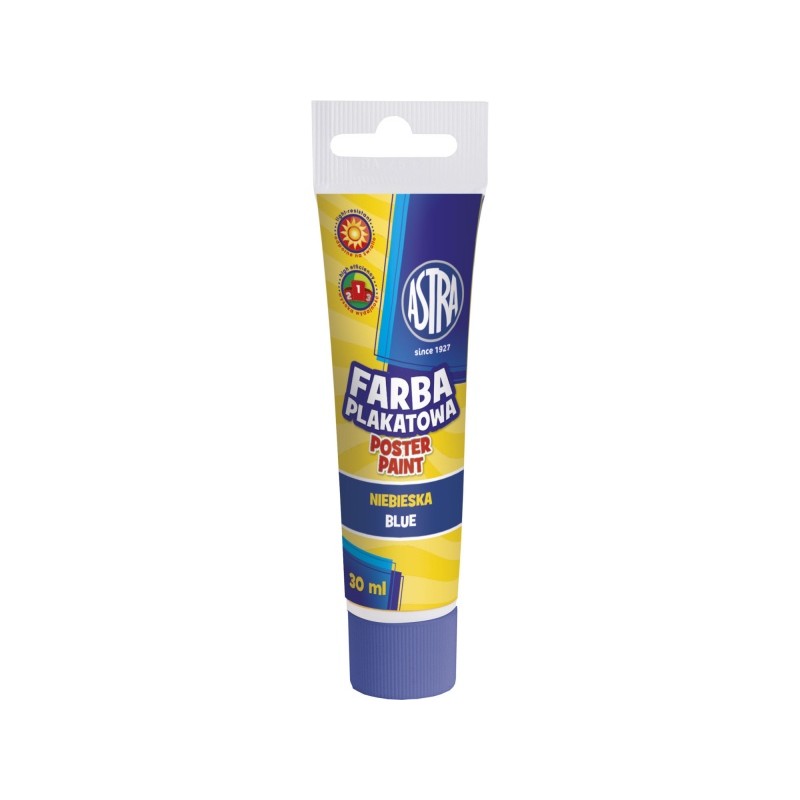 ASTRA - Temperová farba v tube 30ml MODRÁ, 83110905