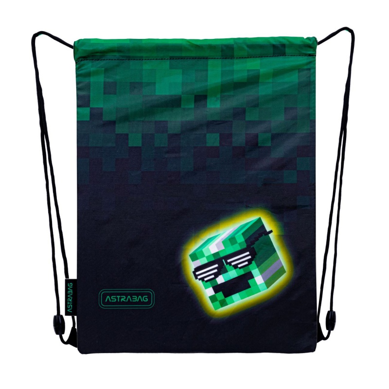 ASTRA - Vrecúško na prezuvky AstraBAG PIXEL HERO, AD1, 507024049