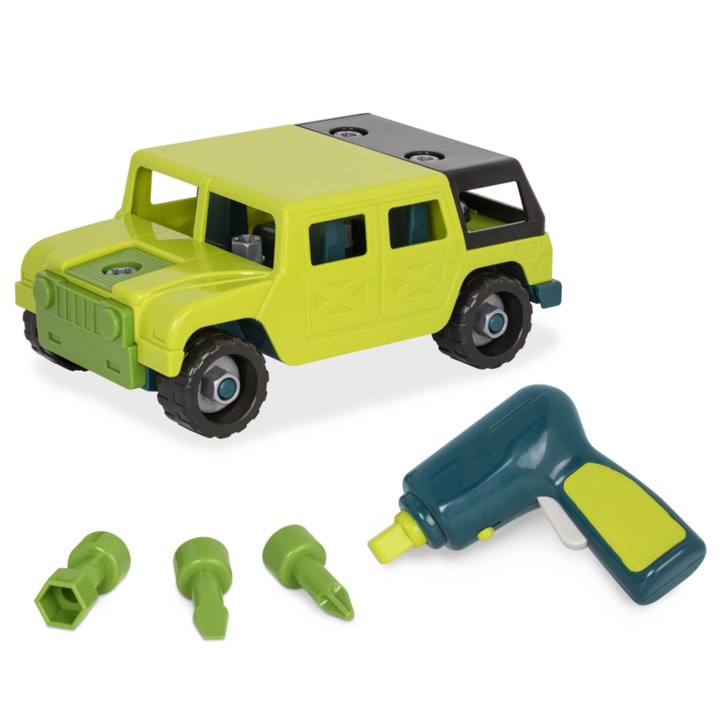 B-TOYS - Stavebnica auto Off Road 4x4