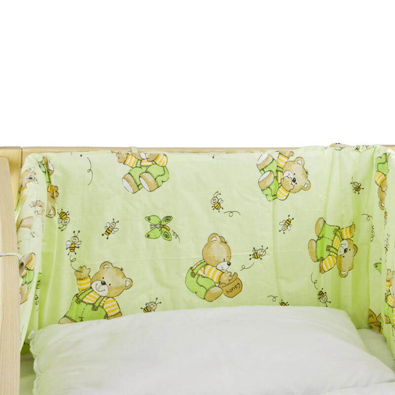 BABYLAND - Hniezdo do postieľky MAXI PP141 355x26cm