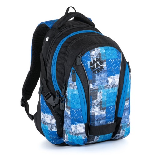 BAGMASTER - BAG 21 A BLUE/BLACK