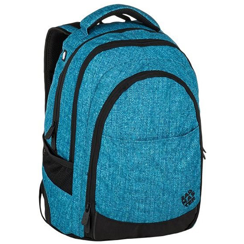 Obrázok Bagmaster Studentský batoh DIGITAL 9 D BLUE/BLACK 24 l