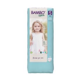 Obrázok BAMBO Nature Jednorázové plienky 5 Tall, 44 ks, pre 12-18 kg