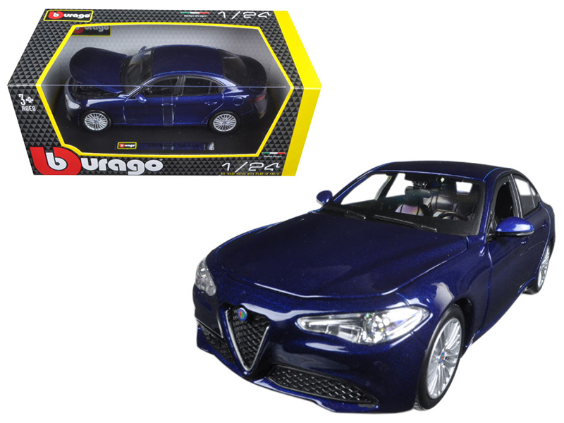 Obrázok BBURAGO - Alfa Romeo Giulia 1:24 Blue