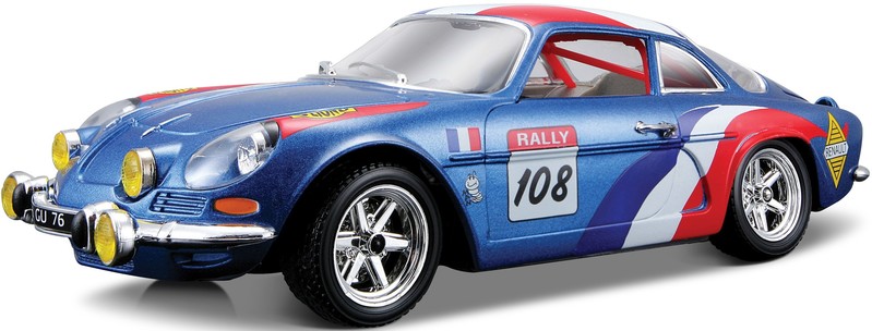 Obrázok ALPINE RENAULT A110 1600s 1:24 modrá