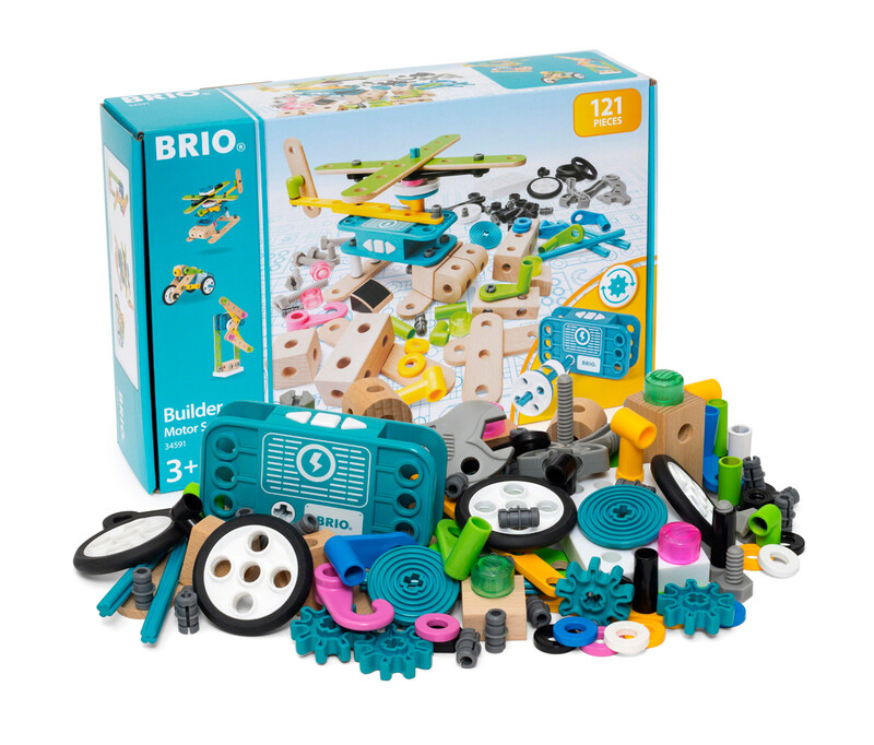 BRIO - Builder - stavebnica sada s motorom