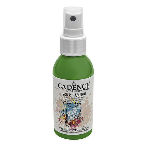 Obrázok Textilná farba v spreji cadence, zelená, 100ml