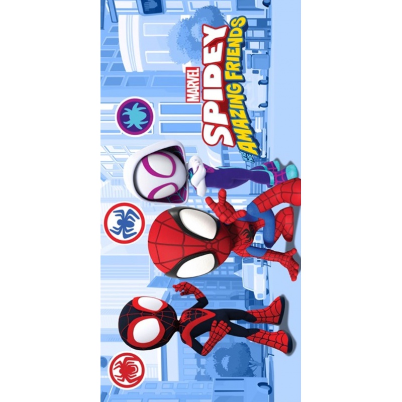 CARBOTEX - Bavlnená osuška 70/140cm SPIDERMAN Spidey, CSPYBT7