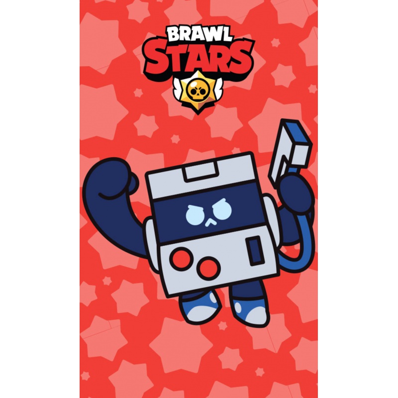 CARBOTEX - Detský uterák 30/50cm Brawl Stars, BRAWL211042