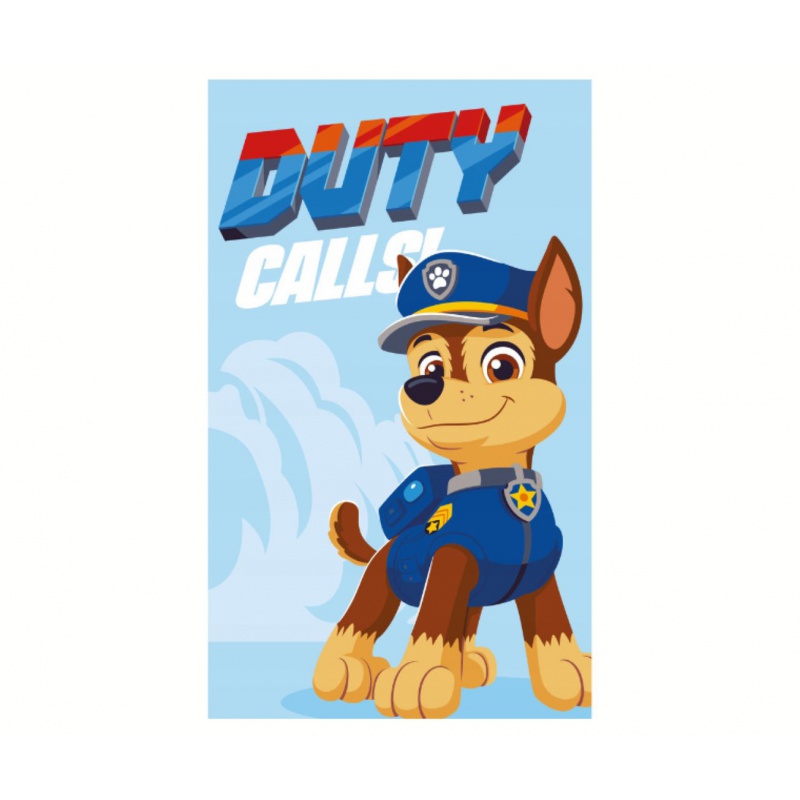 CARBOTEX - Detský uterák 30/50cm Paw Patrol Chase, PAW2350099