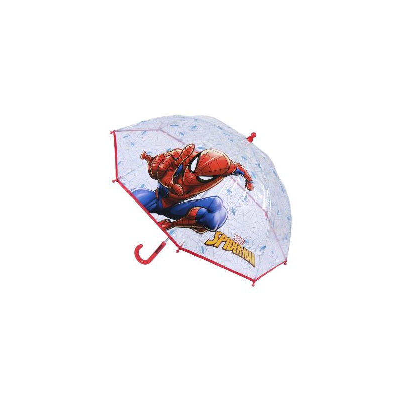 CERDÁ - Detský dáždnik SPIDERMAN Transparent, 2400000615