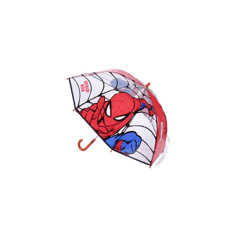 CERDÁ - Detský dáždnik SPIDERMAN Transparent, 2400000654