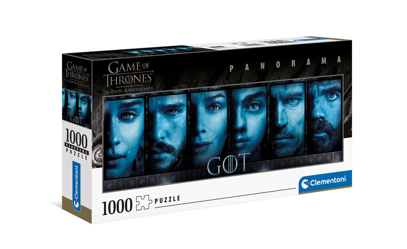 CLEMENTONI - Puzzle 1000 dielikov Panorama - Game of Thrones