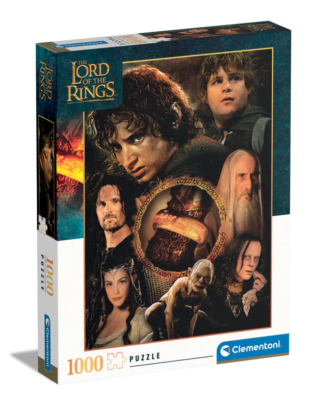 CLEMENTONI - Puzzle 1000 dielikov - The Lord of the Rings