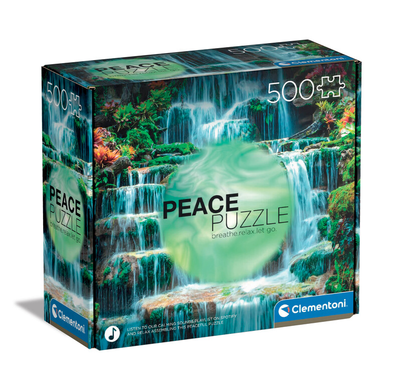 CLEMENTONI - Puzzle 500 dielikov Peace - The Flow