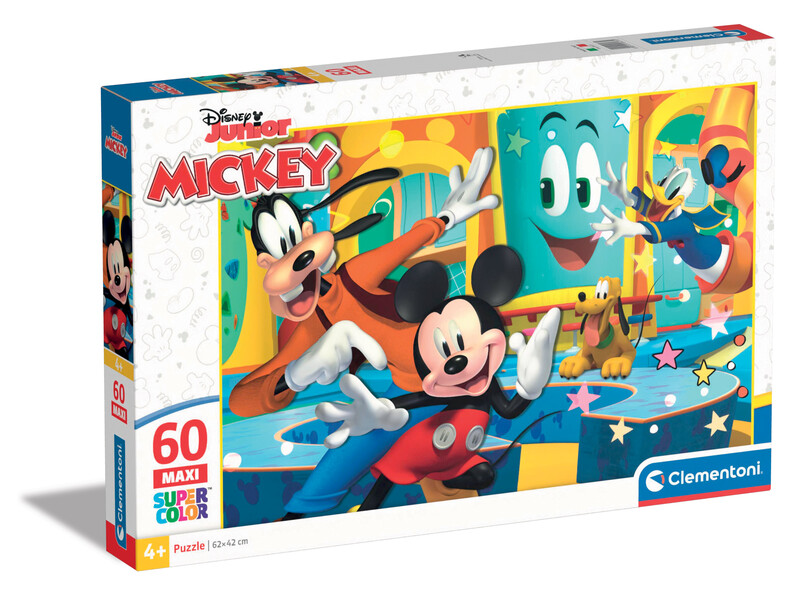 CLEMENTONI - Puzzle 60 dielikov MAXI - Disney Mickey