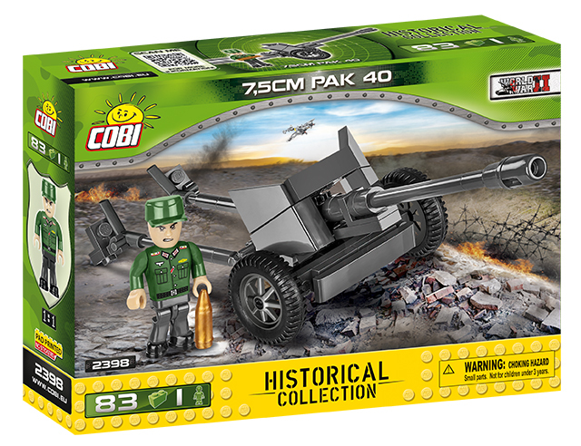 Obrázok Cobi 2398 II WW PaK 40, 83 kostek