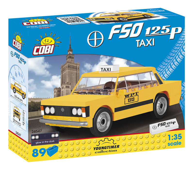 Obrázok Cobi FSO Polski Fiat 125p Taxi 1:35