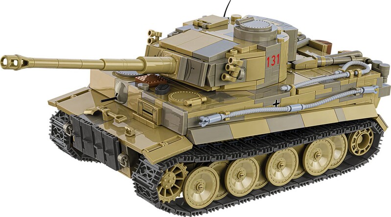 COBI - 2588 II WW PzKpfw VI Tiger I no 131, 1:28, 1270 k