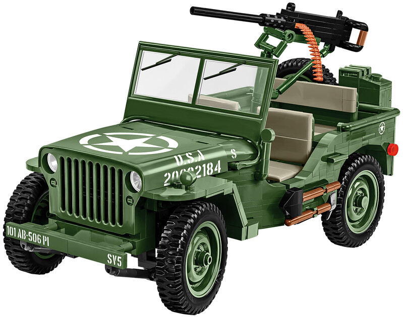 COBI - 2805 Willys MB 1:12, 1207 k