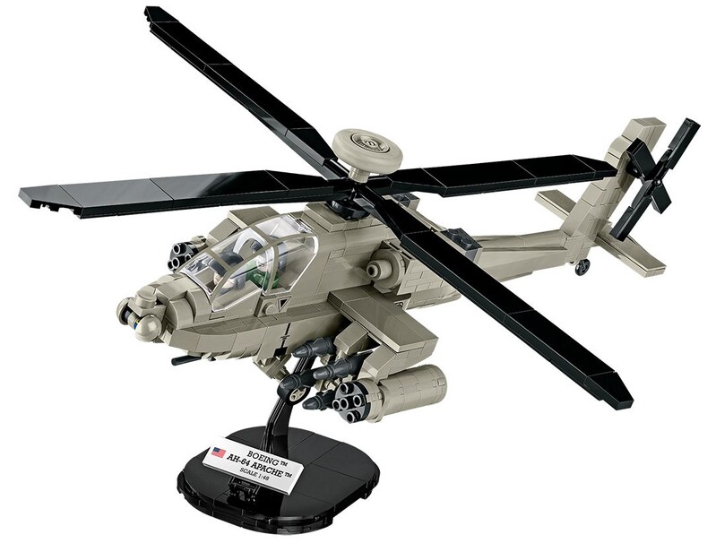 Obrázok COBI 5808 Armed Forces AH-64 Apache, 1:48, 510 kostek