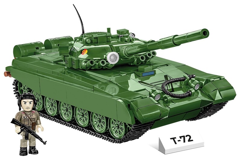 COBI - Armed Forces T-72 (DDR / SOVIET), 1:35, 680 k, 1 f