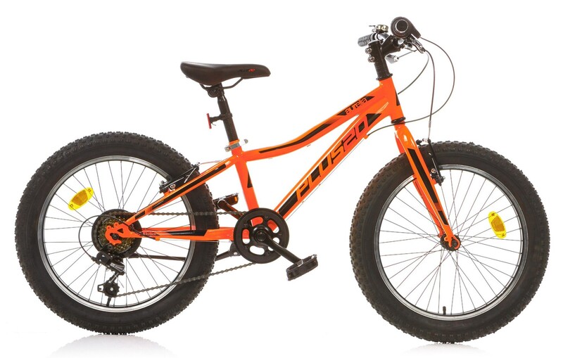 DINO BIKES - Detský bicykel 20" 420UP-26 -AURELIA plus oranžový s prevodmi