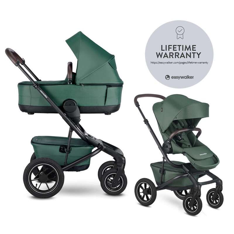 EASYWALKER - Kočík kombinovaný Jimmey 2v1 Pine Green LITE AIR