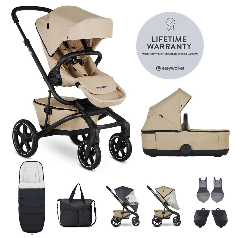 EASYWALKER - Kočík kombinovaný Jimmey Sand Taupe XXL RWS