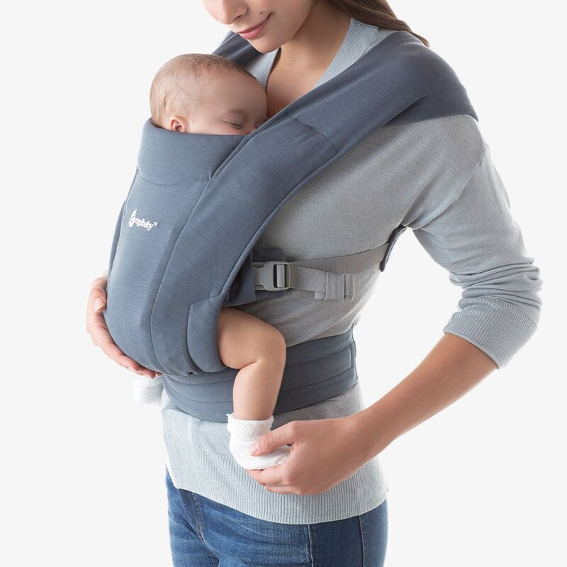 ERGOBABY - Nosič EMBRACE - OXFORD BLUE