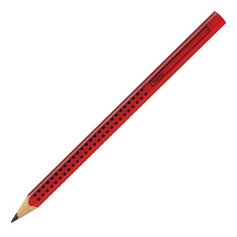 FABER CASTELL - Ceruzka Grip Jumbo, červená