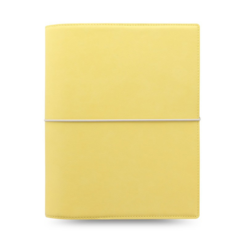 FILOFAX - Diár A5 Domino Soft - pastelovo žltý