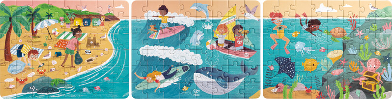 HAPE - Puzzle - Priatelia oceánu