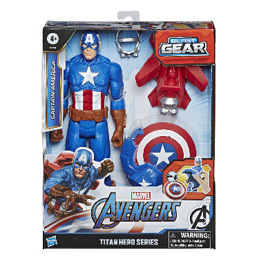 Obrázok Avengers figúrka Capitan America s Power FX príslušenstvom