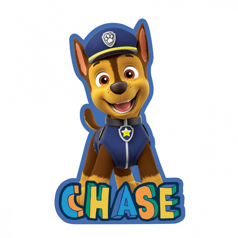 HERDING - Tvarovaný 3D dekoračný vankúš Paw Patrol Chase