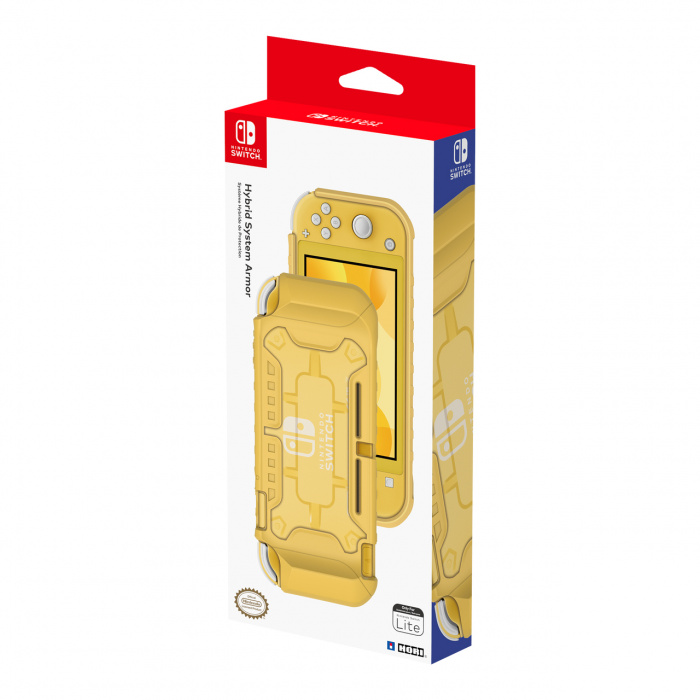 Obrázok Hori Hybrid System Armor žlutý - Nintendo Switch Lite (873124008692)