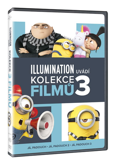 Obrázok Já, padouch kolekce 3 DVD