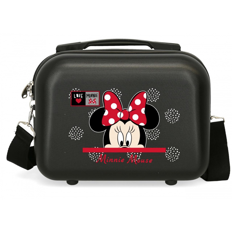 JOUMMA BAGS - ABS Cestovný kozmetický kufrík MINNIE MOUSE My Pretty Bow, 21x29x15cm, 9L, 2163921