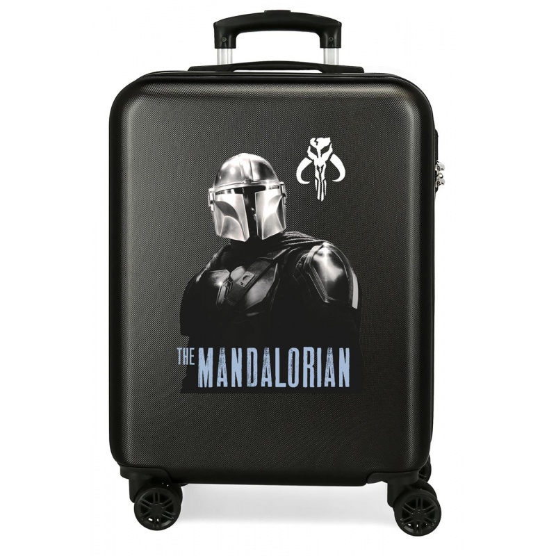 JOUMMA BAGS - Luxusný detský ABS cestovný kufor STAR WARS The Mandalorian, 55x38x20cm, 34L, 4541721