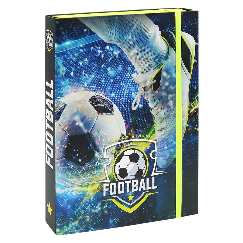 JUNIOR - Box na zošity A5 Jumbo MAX - Football