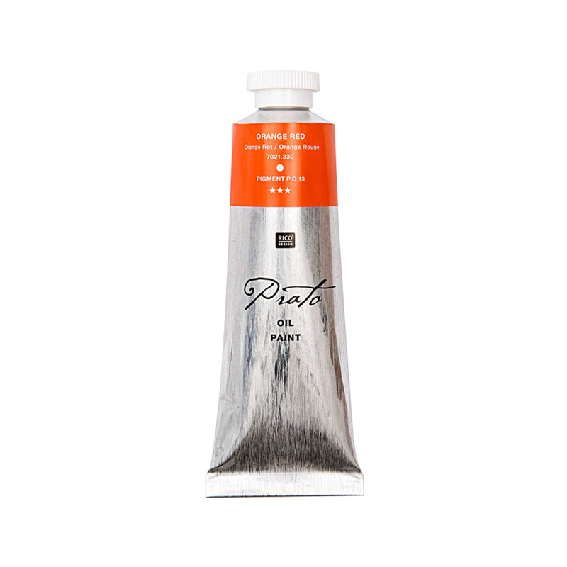 JUNIOR - RI olejová farba Prato 60 ml, Orange red