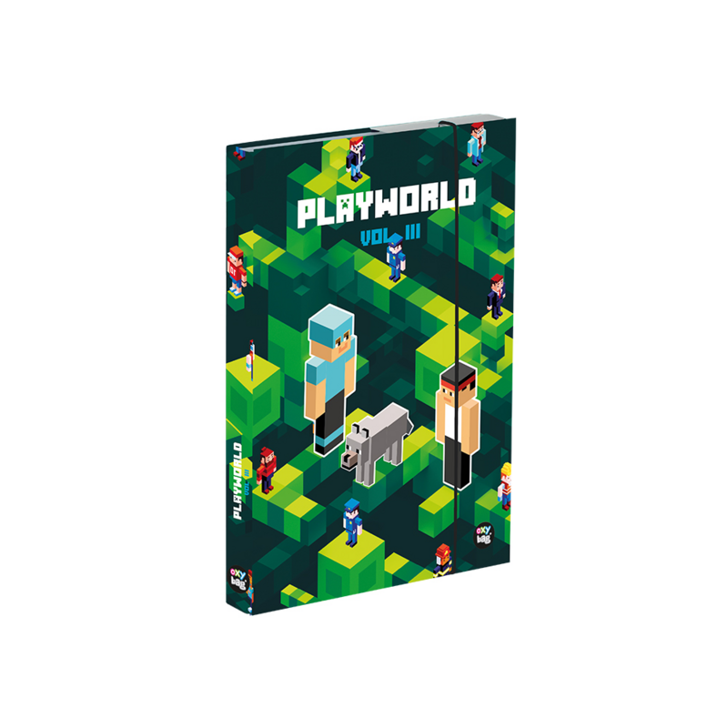 KARTON PP - Box na zošity A5 Playworld Vol. III.