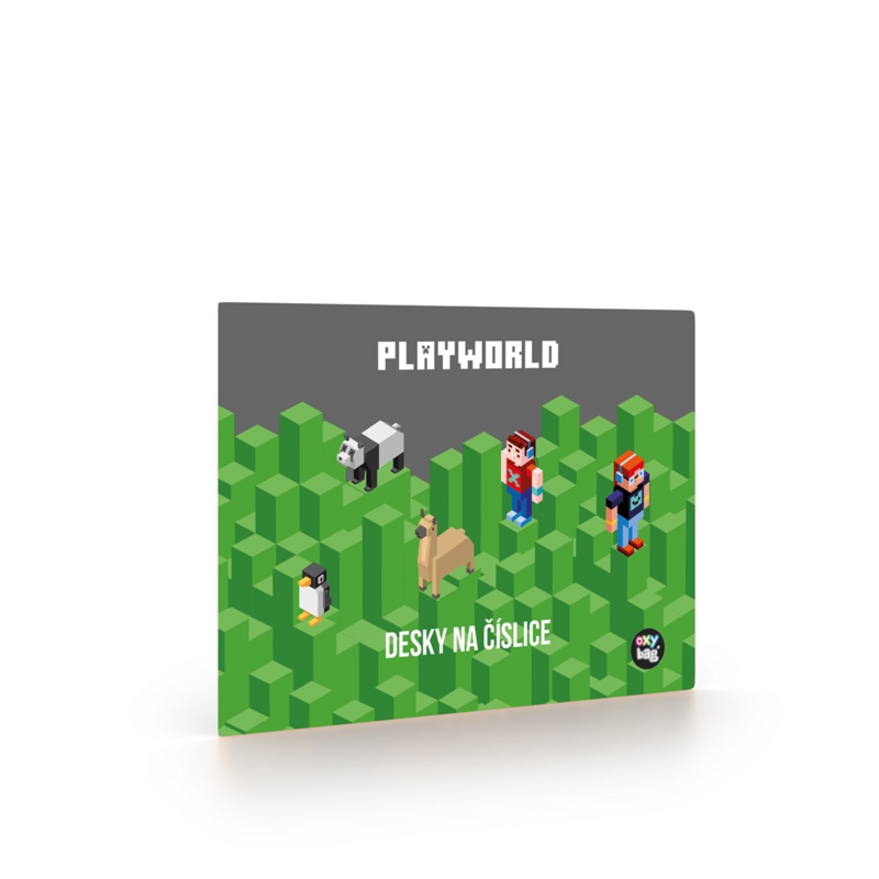 KARTON PP - Dosky na číslice Playworld