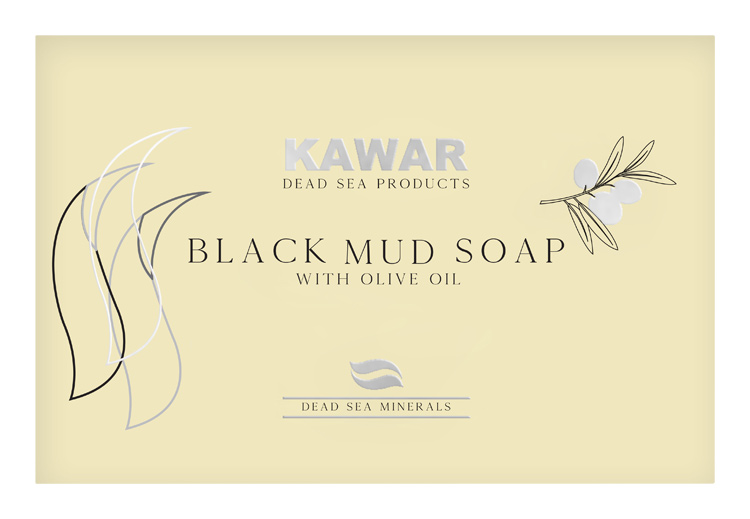 KAWAR - Mydlo s obsahom soli z Mŕtveho mora 120g