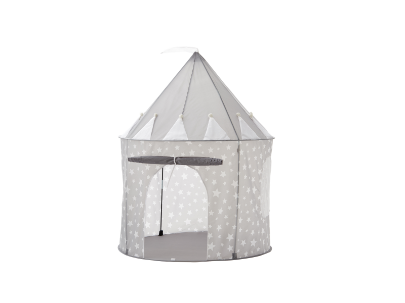 Obrázok Kids Concept Detský stan Grey Star Castle 130 cm