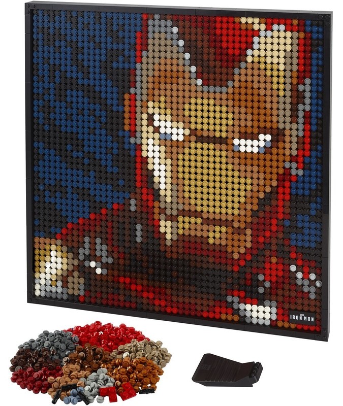 Obrázok LEGO - Art 31199 Iron Man od Marvelu