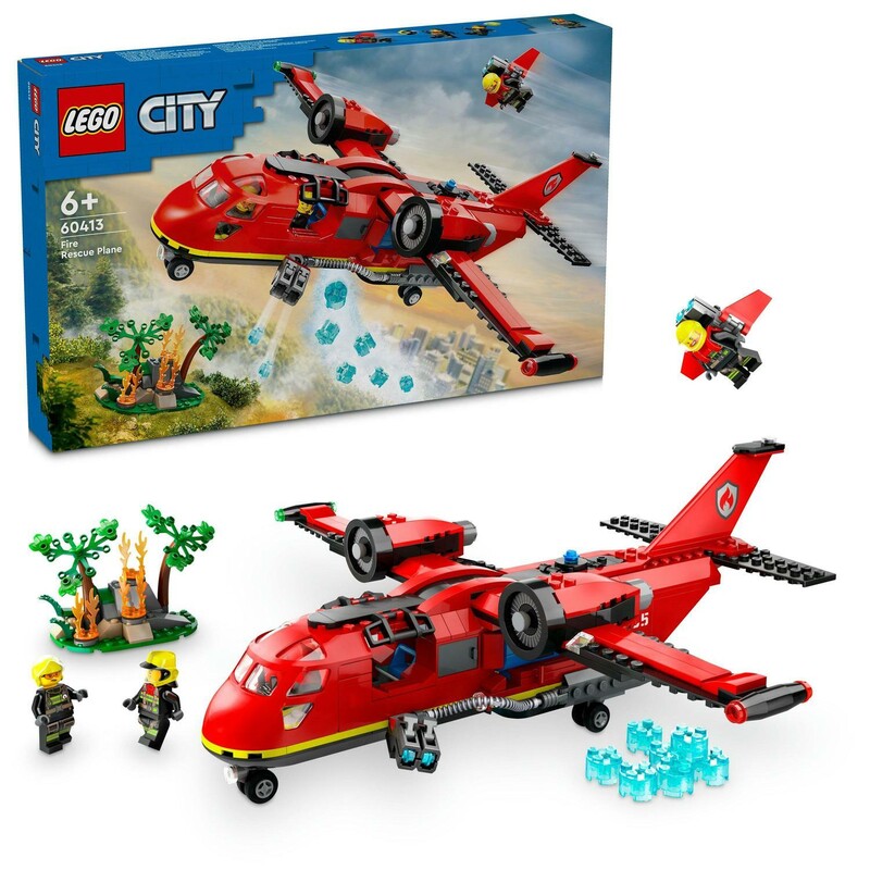 LEGO -  City 60413 Hasičské záchranné lietadlo